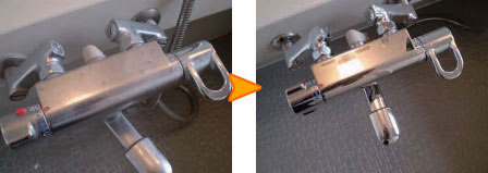 コスケム（TOSHO）　酸性ヌリッパー　施工前後